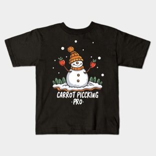 Carrot Picking Pro Kids T-Shirt